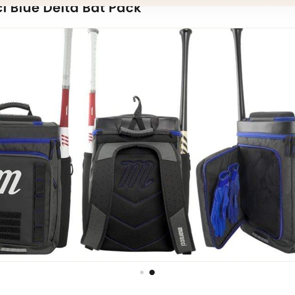 Marucci Black and Blue Bat Pack